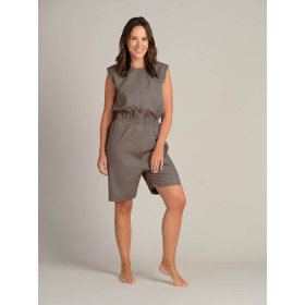 4care - Heavy duty sleeveless romper + short legs - 2530 - Adult