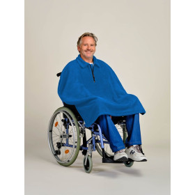 4Care - 7397 Fleece cape with a pretty collar