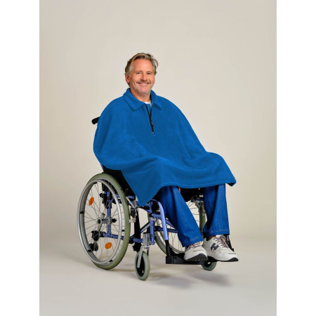 4Care - 7397 Fleece cape with a lovely collar