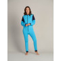 4Care - Onesie with Front Zippers in Cotton - 1012 - Adult Unisex