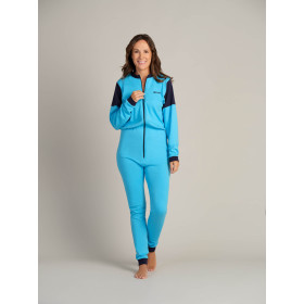 4Care - Onesie with Front Zippers in Cotton - 1052 - Adult Unisex-Bed Wet Store4CAREPlaysuits