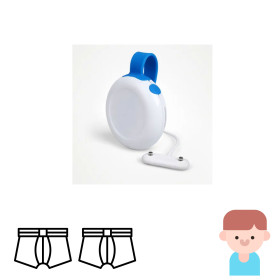 Rodger Garçon – Set of 2 boxer shorts + Amigo Button wee-stop alarm