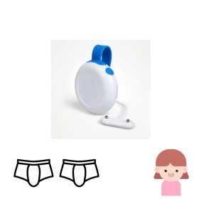 Rodger Fille – Set of 2 shorts + Amigo Button wee-stop alarm