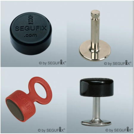 Ségufix - Lot de fermeture pour combinaison résistante avec anneau