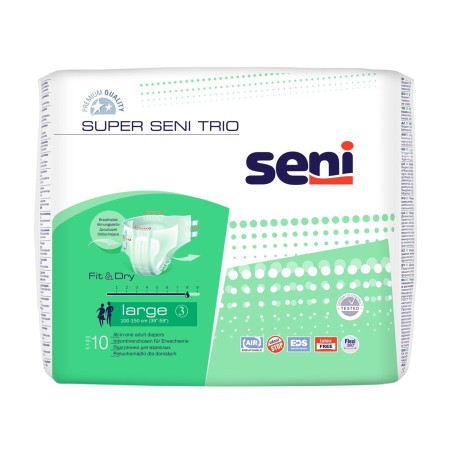 SENI Super Trio L SE-094-LA10-A03 Bed Wet Store dès 11,90 € fabricant SENI