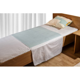 Medlogics - Bordable and waterproof 85 x 90 cm bed sheet