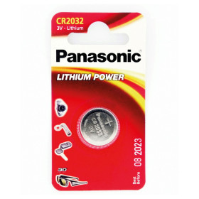 Pile CR2032 3V Lithium PANASONIC ©
