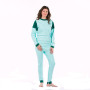 4care - 2 way cotton zip romper - 1011 - Adult Unisex