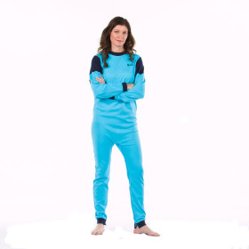 4care - 2 way cotton zip romper - 1011 - Adult Unisex