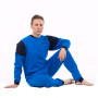 4care - 2 way cotton zip romper - 1011 - Adult Unisex