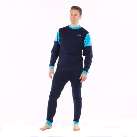 4care - 2 way cotton zip romper - 1011 - Adult Unisex