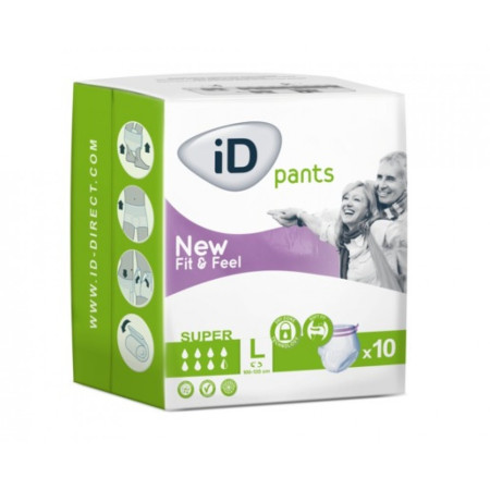 Ontex iD - Pants fit & feel super - L