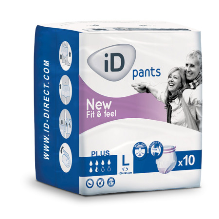 Ontex iD - Pants fit & feel plus - L