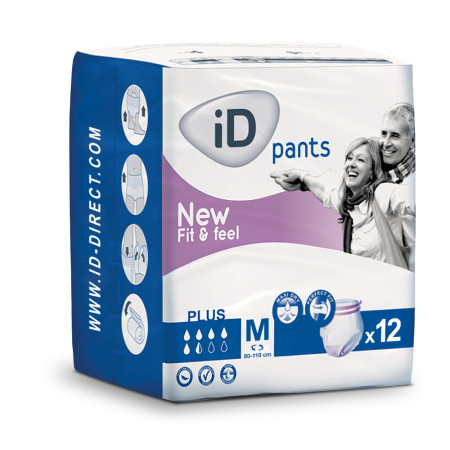 Ontex iD - Pants fit & feel plus - M