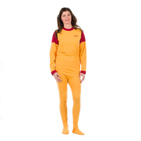 4care - Grenouillère en coton jersey avec pieds - 1035 - Adulte Unisexe