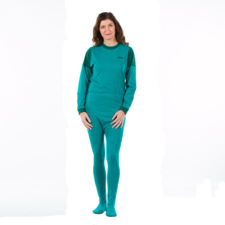 4care - Cotton jersey romper with feet - 1035 - Adult Unisex