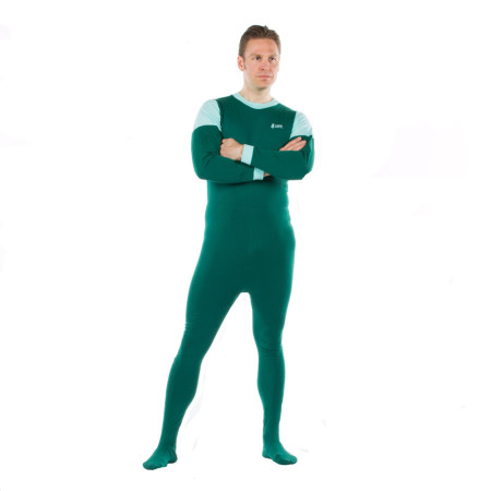 4care - Cotton jersey romper with feet - 1035 - Adult Unisex