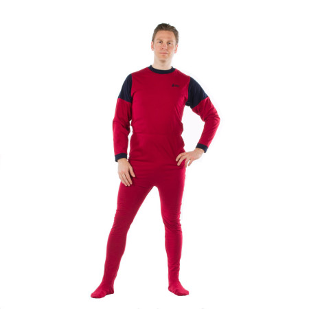 4Care - Grenouillère en coton jersey avec pieds - 1035 - Adulte Unisexe