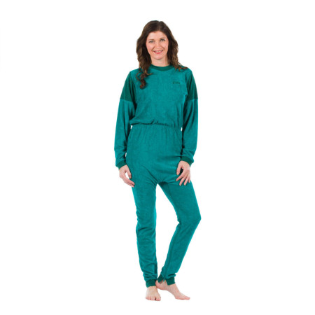 4care - 2-way terry zip romper - 1041 - Adult Unisex