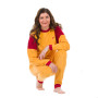 4care - 2-way terry zip romper - 1041 - Adult Unisex