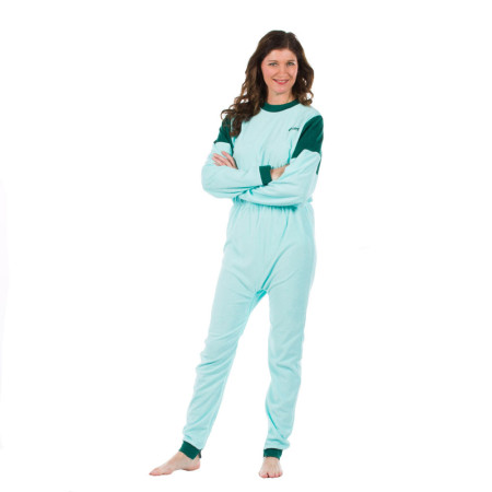 4care - 2-way terry zip romper - 1041 - Adult Unisex