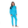 4care - 2-way terry zip romper - 1041 - Adult Unisex