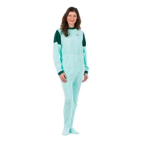 4care - 1 FE terry romper with feet - 1045 - Unisex