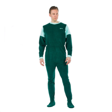 4care - 1 FE terry romper with feet - 1045 - Unisex