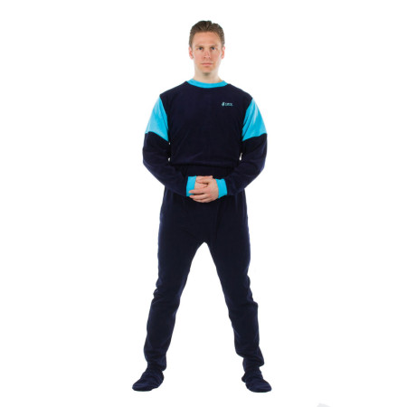 4care - 1 FE terry romper with feet - 1045 - Unisex
