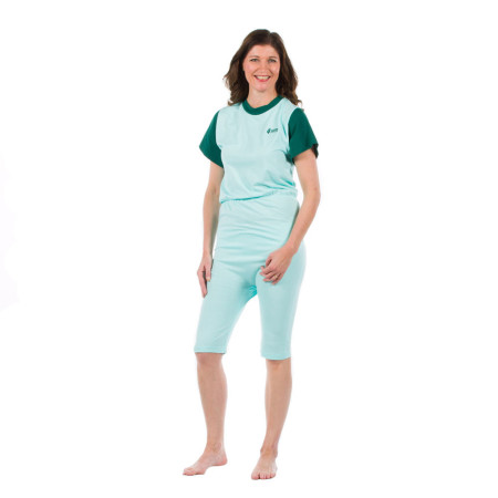 4care - Short cotton jersey romper - 1050 - Adult Unisex
