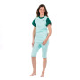4care - Short cotton jersey romper - 1050 - Adult Unisex