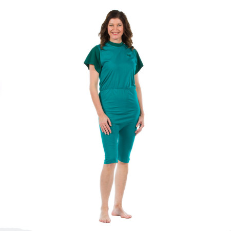 4care - Short cotton jersey romper - 1050 - Adult Unisex