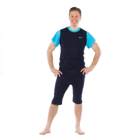 4Care - Grenouillère courte en coton jersey - 1050 - Adulte Unisexe