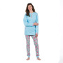 4care - 2-way cotton jersey zip romper - 1081- Adult Women