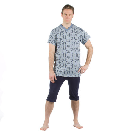 4Care - Grenouillère courte en coton jersey - 1055 - Adulte Homme