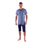 4care - Short cotton jersey romper - 1055 - Adult Men