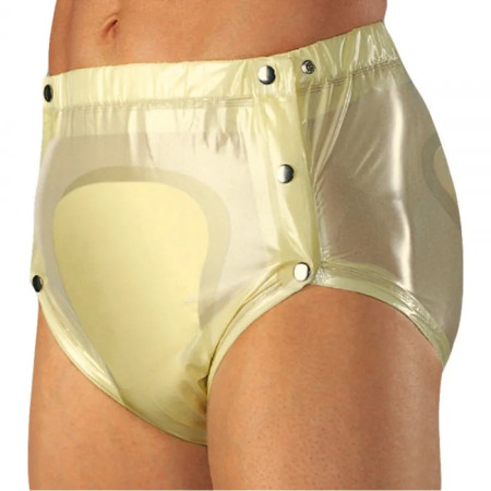 Suprima - Openable PVC plastic panties - 1249 - Adult