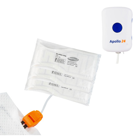 Uriflex - Lot de 75 Dry-Mate + alarme stop pee Apollo 24