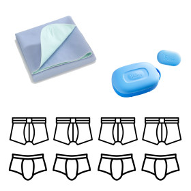 Pjama - Lot de 4 sous-vêtements + alarme stop pipi sans fil