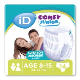 Ontex iD - Comfy junior pants - 8/15 ans