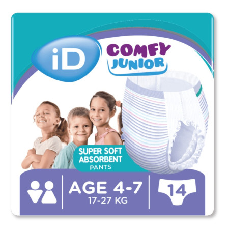 Ontex iD - Comfy junior pants - 4/7 ans
