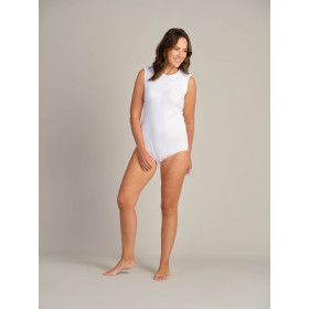 4care - Cotton bodysuit - shoulder and crotch snaps - 2040 - Adult