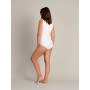 4care - Cotton bodysuit - shoulder and crotch snaps - 2040 - Adult