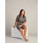 4care - Heavy duty short sleeve romper - 2520 - Adult