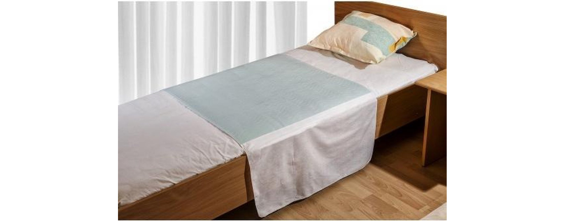 Medlogics - Alèse bordable et imperméable 85 x 90 cm
