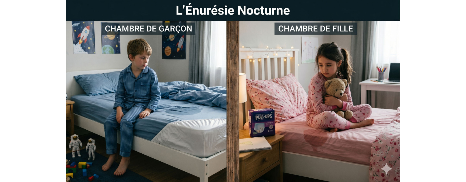 La différence d'âge de propreté chez les Garçons et les Filles .
