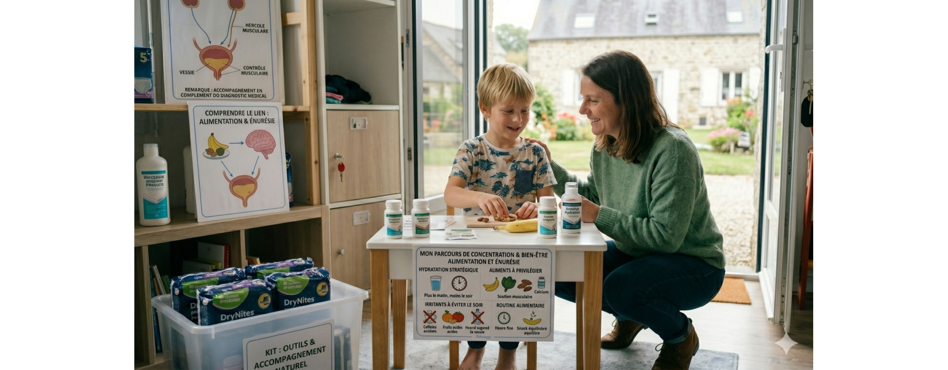 Alimentation et énurésie