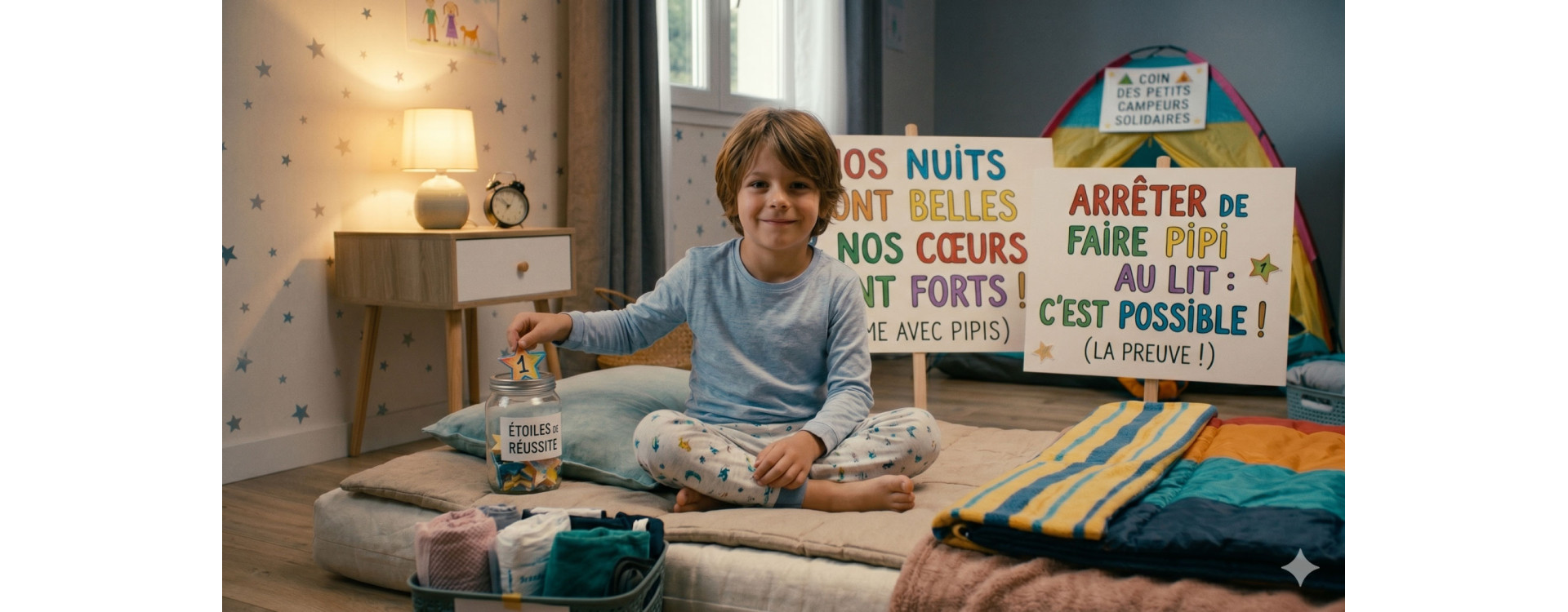 Arrêter de faire pipi au lit : c'est possible