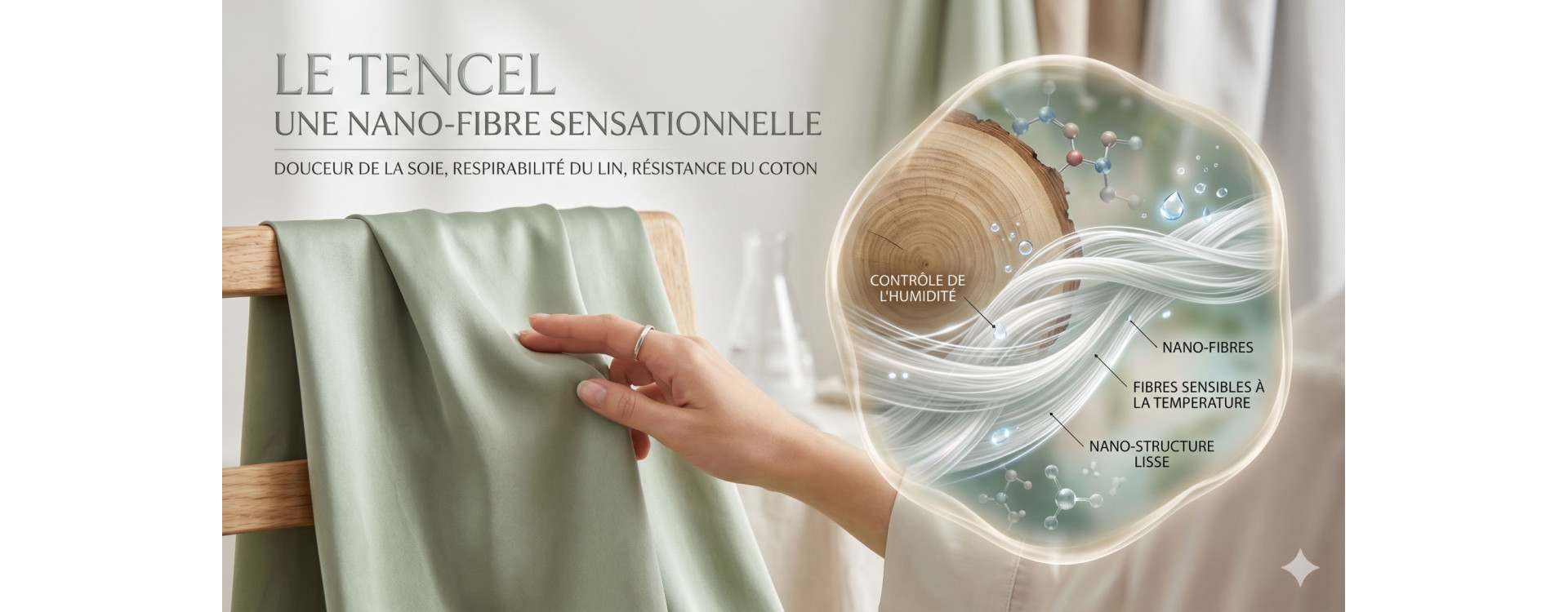 Le Tencel, une nano-fibre sensationnelle