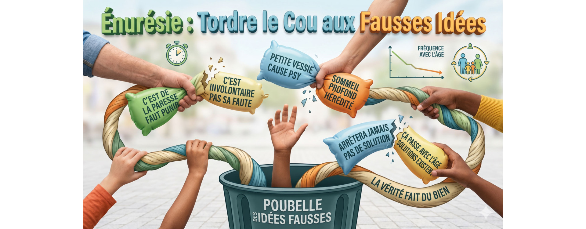 Enurésie : tordre le coup aux fausses idées
